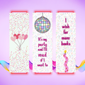 It’s My Birthday Bookmarks