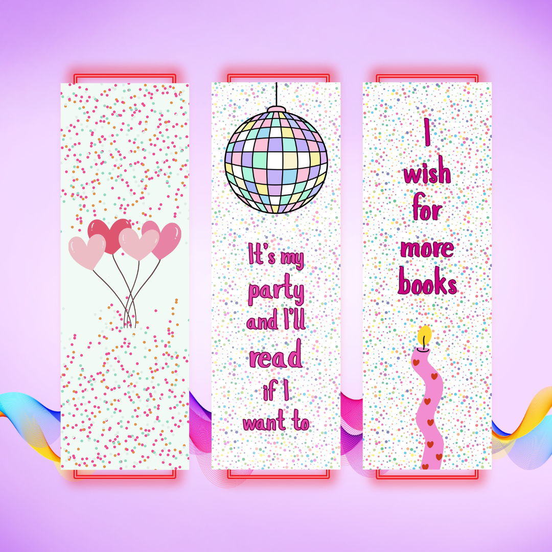 It’s My Birthday Bookmarks