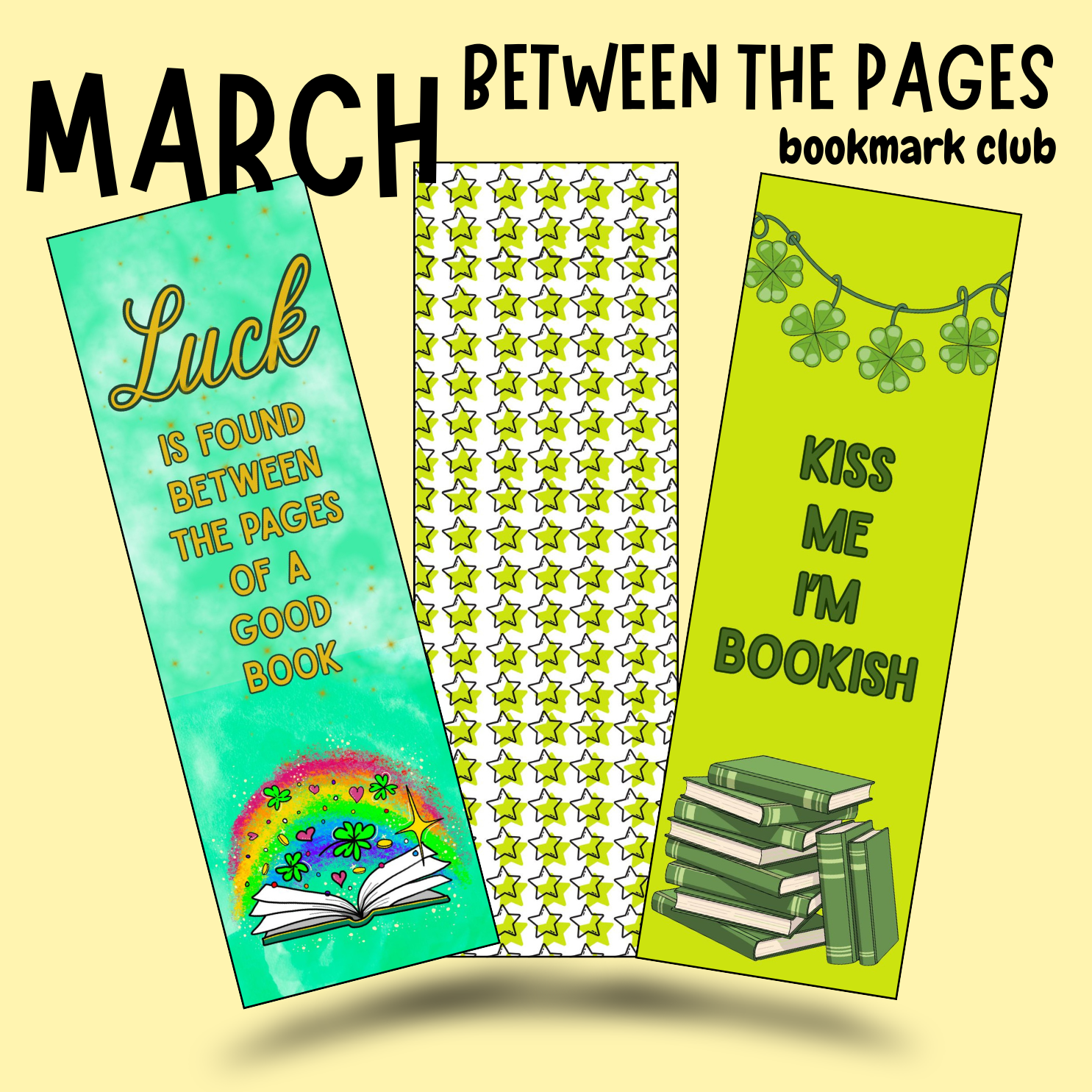 March 2026 Between the Pages Bookmark Club