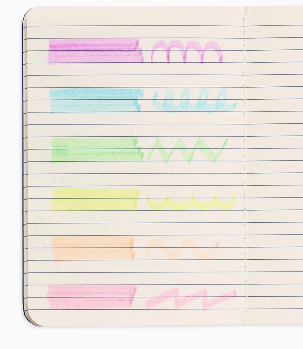 Oh My Glitter! Liquid Glitter Ink Neon Highlighters | Set of 6