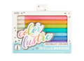 Color Lustre Metallic Brush Markers | Set of 10