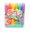 Jumbo Juicy Scented Neon Highlighters | Set of 6