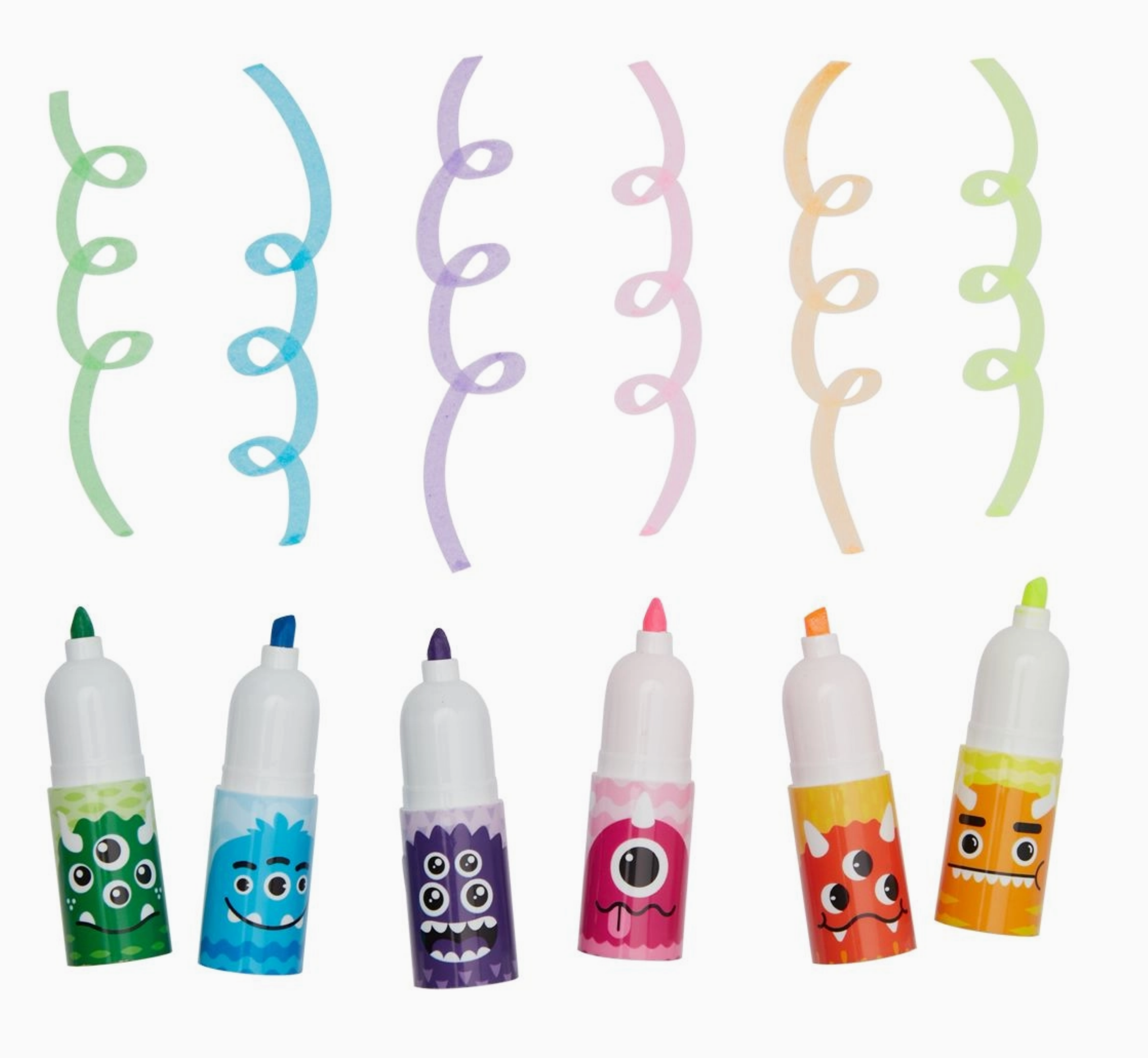 Colored Stacking Highlighters: Monsters