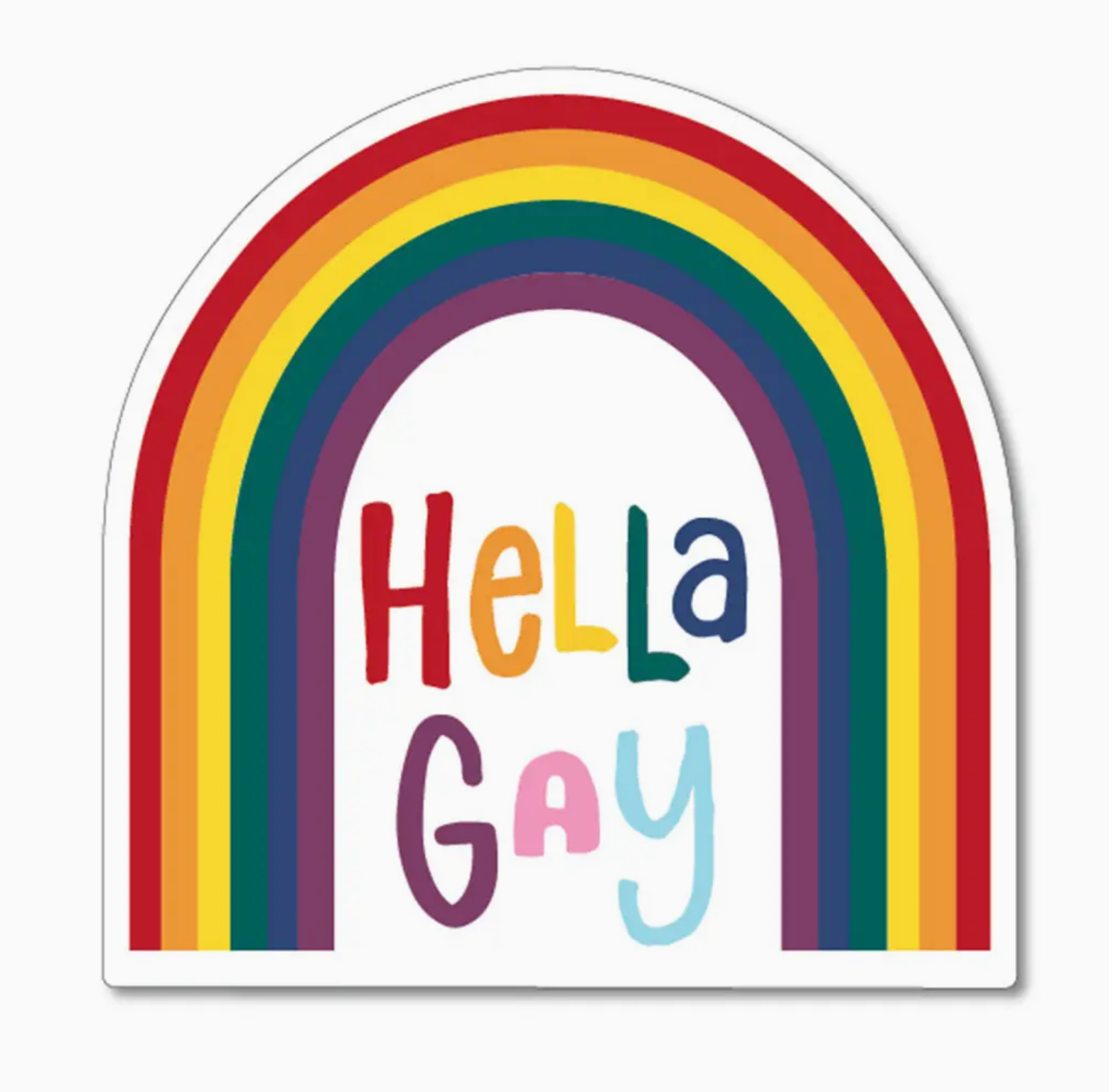 Hella Gay Sticker