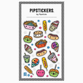 Glitter Puffy Carnival Treats Stickers