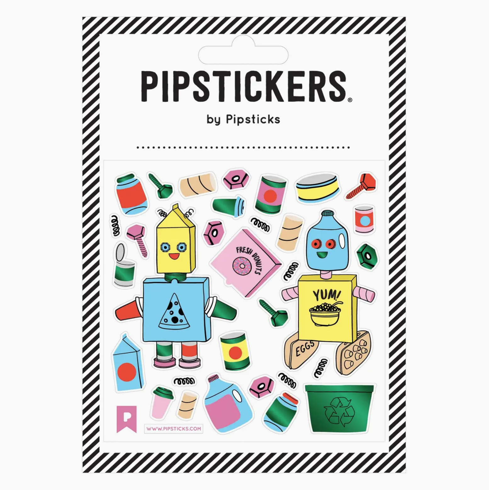 Recycled Robots Stickers
