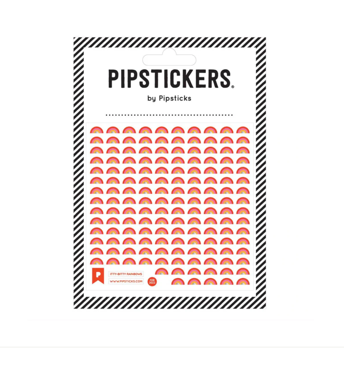 Itty-bitty Rainbows Stickers