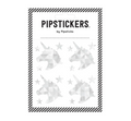 Silver Holo Unicorn Stickers