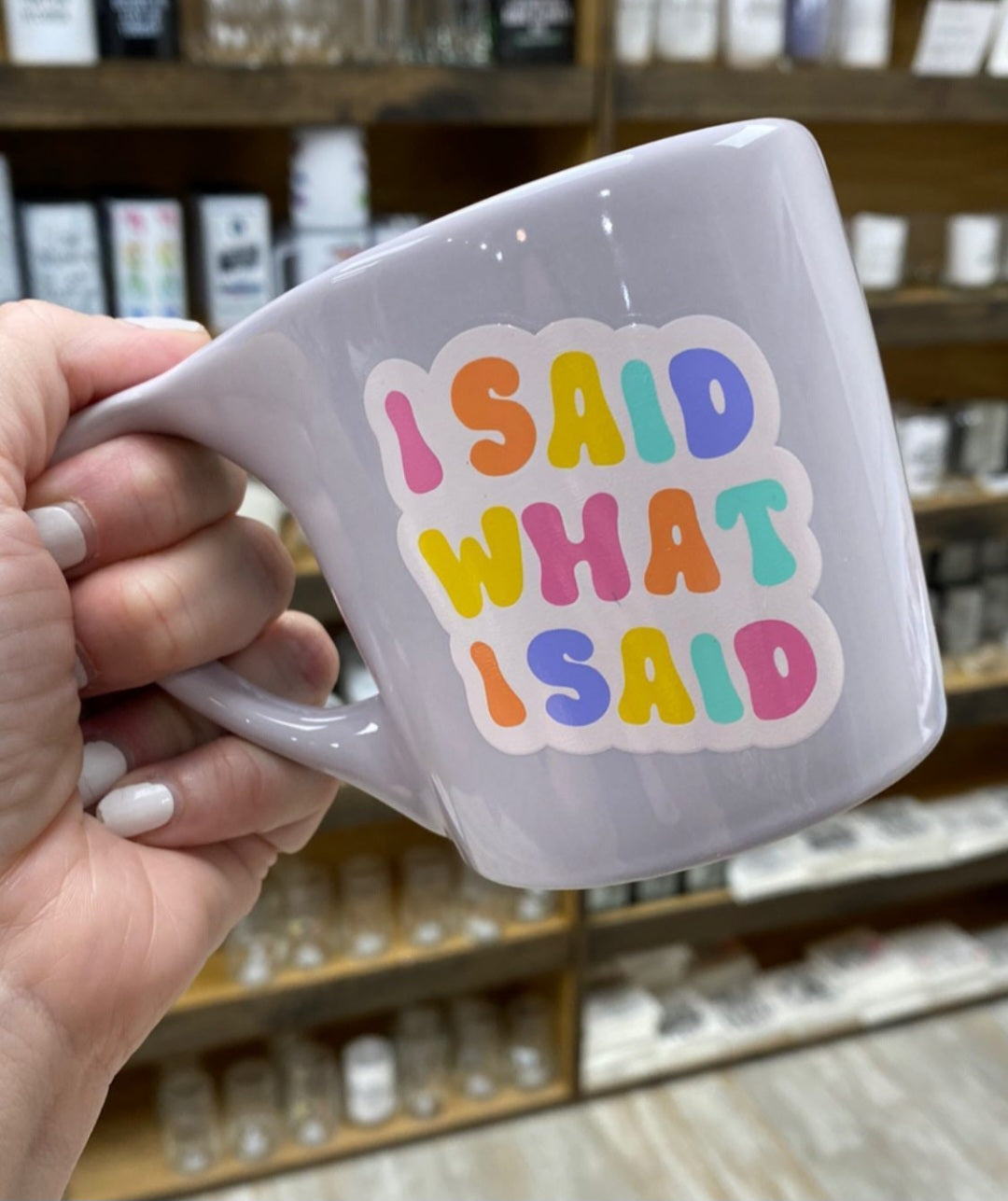 I Said What I Said Mug